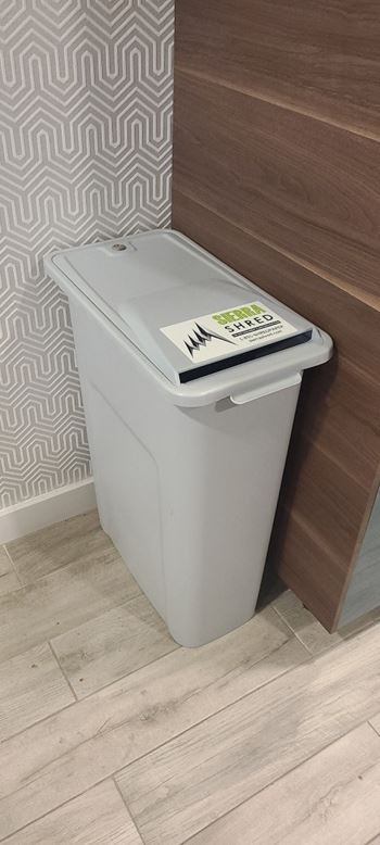 Paper shredding service